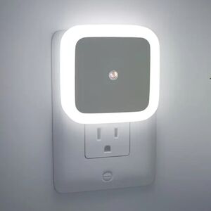 LED Night Light Plug-In with Soft White Glow